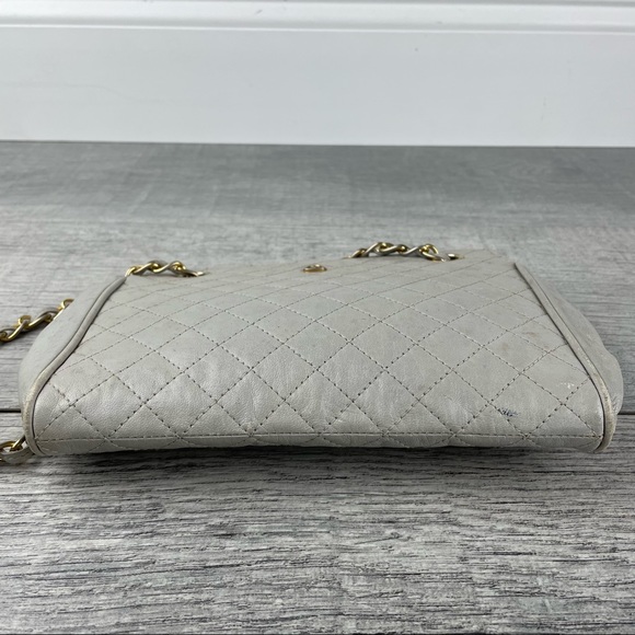 Vintage Rare Koret Quilted Leather Crosbody Purse Bag - Picture 7 of 10